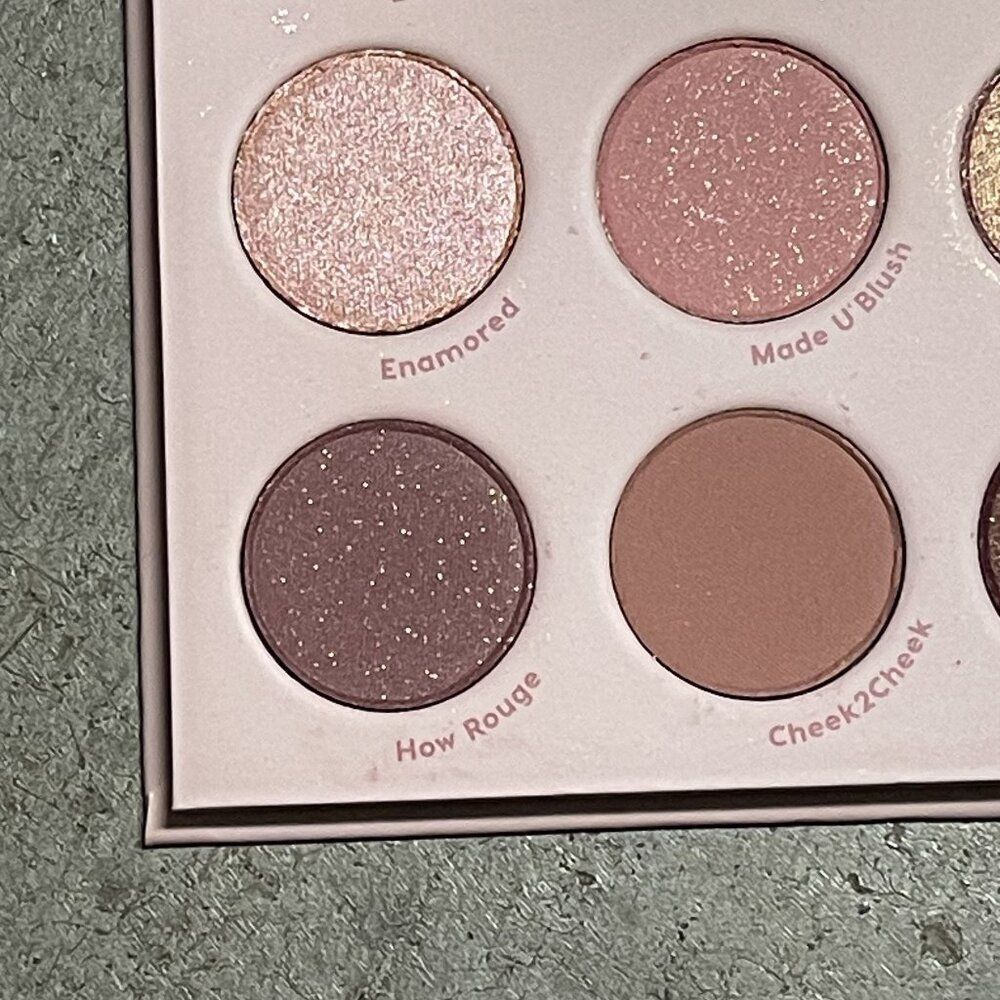 ColourPop Blush Crush Pressed Powder Palette, 9 shades, NEW - Picture 8 of 11